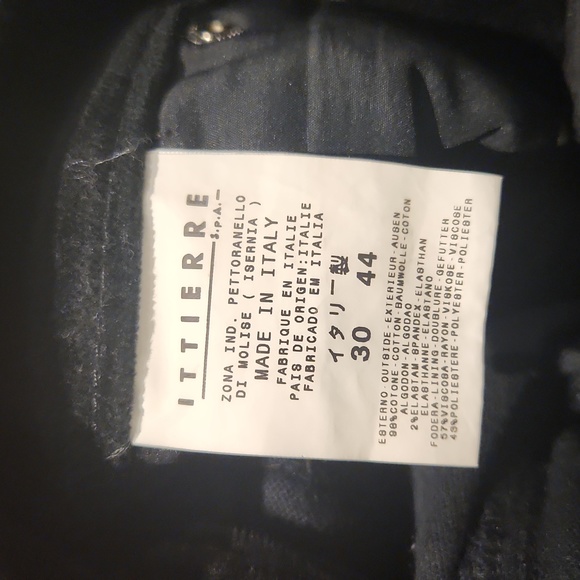 VINTAGE AUTHENTIC D&G Velour Stretch Pant - Picture 2 of 5